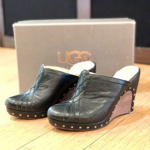 UGG Leather Clogs